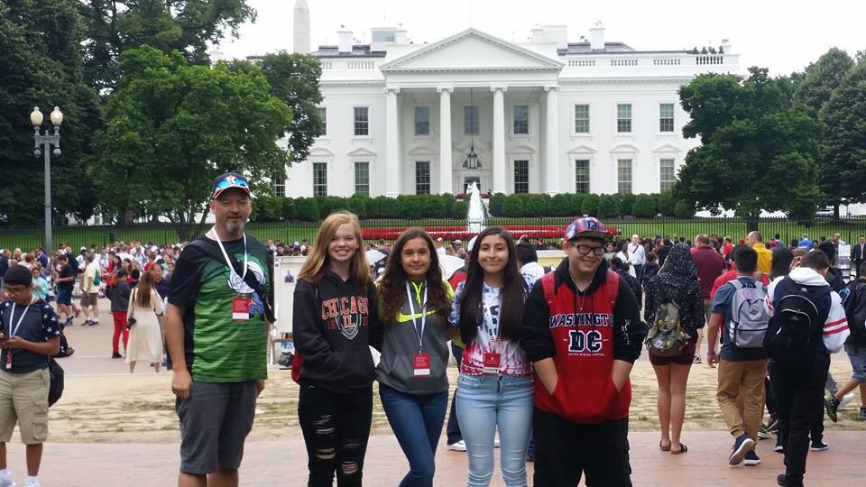 Nixon-Smiley Middle School Students Explore Washington DC