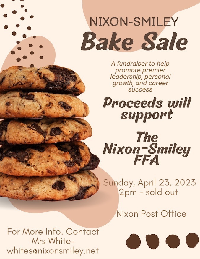FFA Bake Sale
