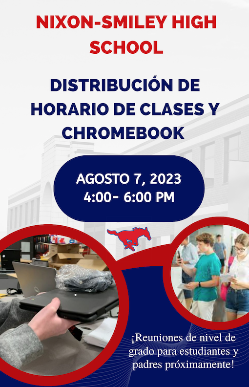 Chromebook & Class Schedule Pickup